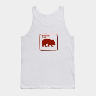 Wombat Dingo Flour Australia Souvenir Tank Top